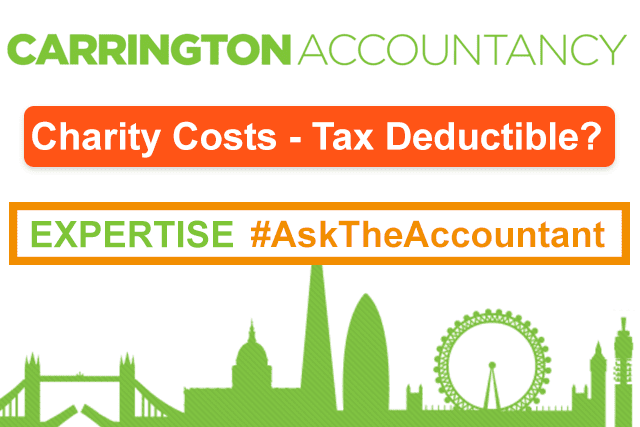 Our staff raise money for a chosen charity each year. A third party provides transport, hotels etc. for our volunteer employees to attend fundraising events. The company then reimburses the third party. Are these costs that we pay tax-deductible for us? #AskTheAccountant