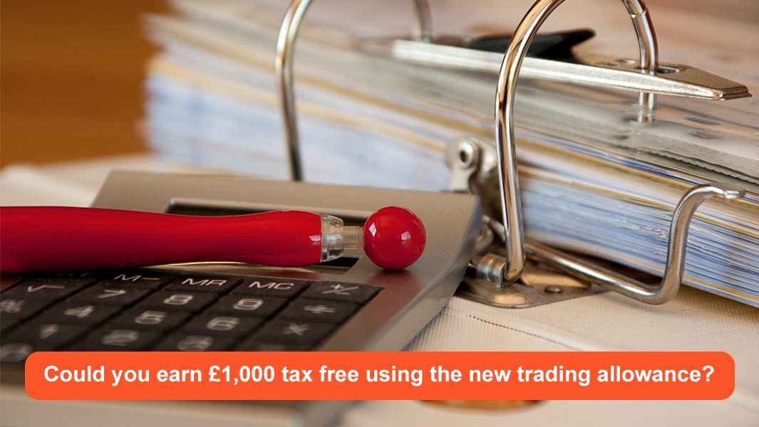 Could you earn £1,000 tax free using the new trading allowance?